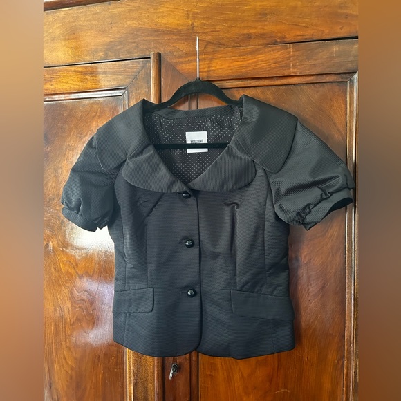 MOSCHINO linen stitched suit